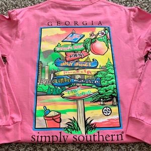 Simply Southern LS Georgia Shirt